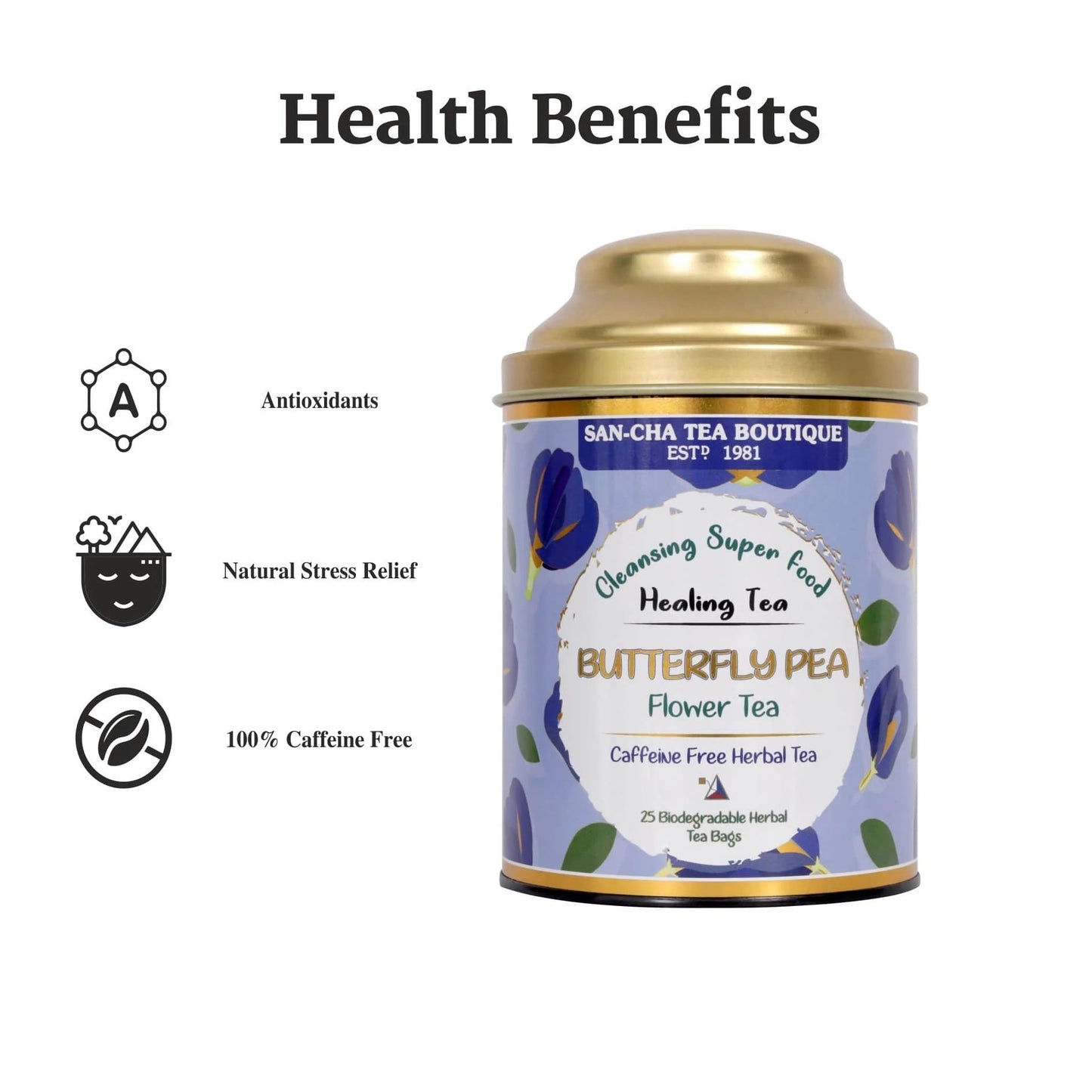 Butterfly Pea Flower Tea – شاي زهرة فراشة البازلاء