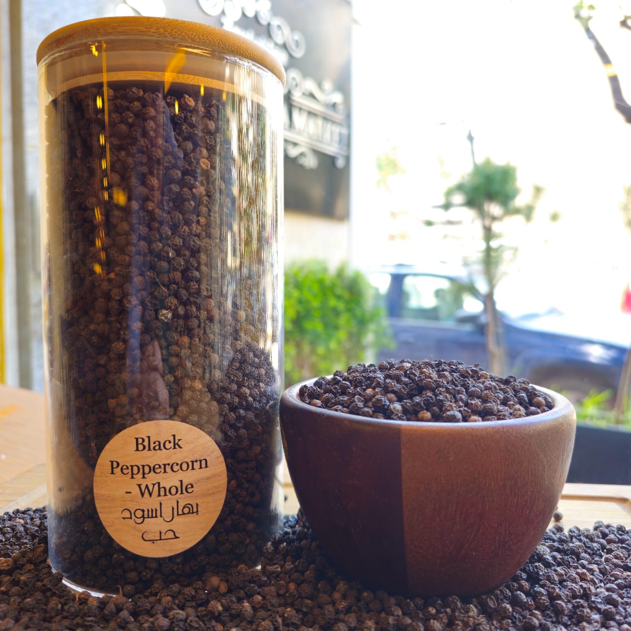 Black Peppercorn, Whole (Organic Product) – بهار أسود حب (منتج عضوي)