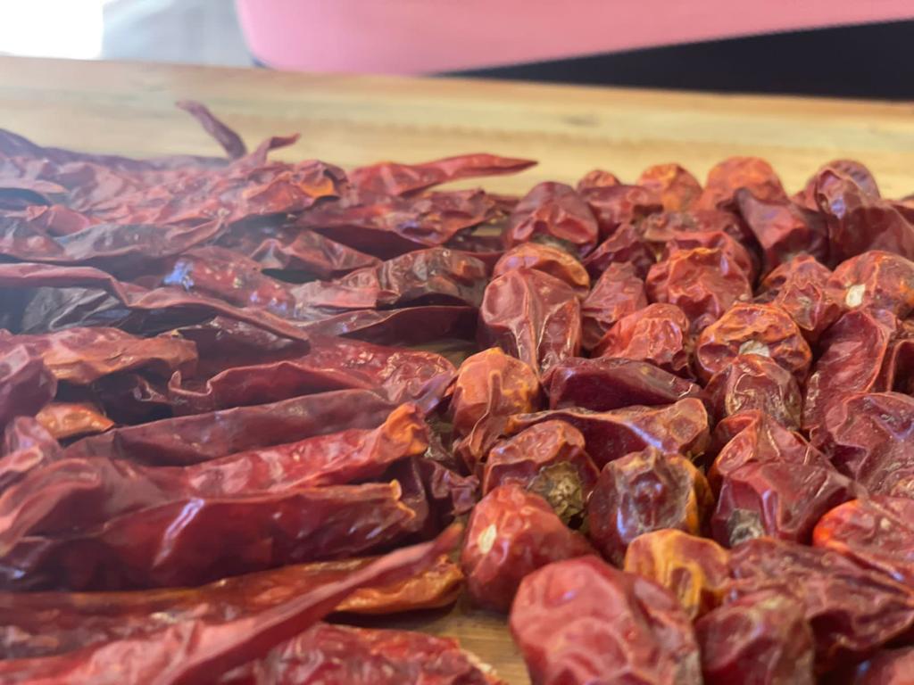 Round Red Chili Pepper – فلفل أحمر حار قصير