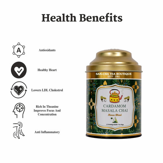 Cardamom Masala Chai - شاي ماسالا بالهيل