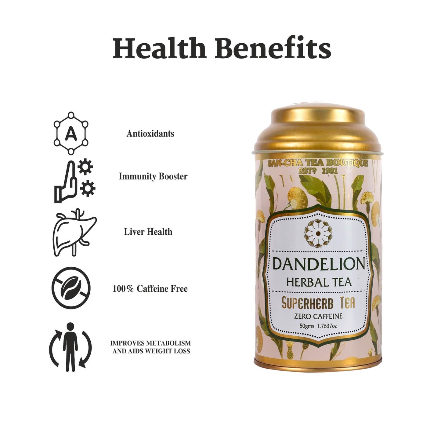 Dandelion Herbal Tea – شاي الهندباء العشبي