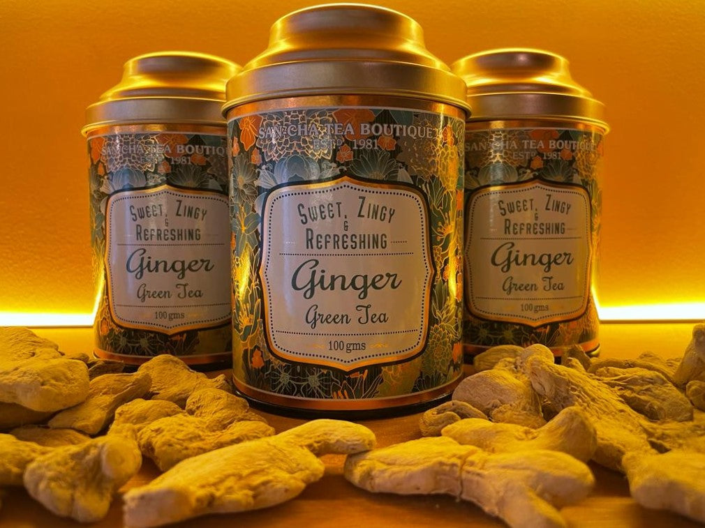 Ginger Green Tea – شاي أخضر بالزنجبيل