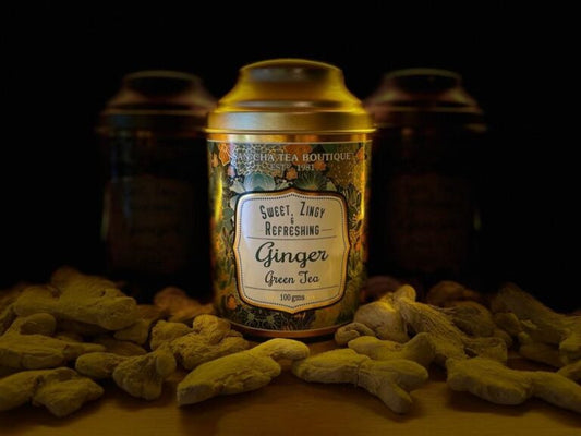 Ginger Green Tea  – شاي أخضر بالزنجبيل