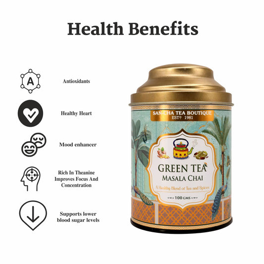 Green Tea Masala Chai - شاي ماسالا أخضر