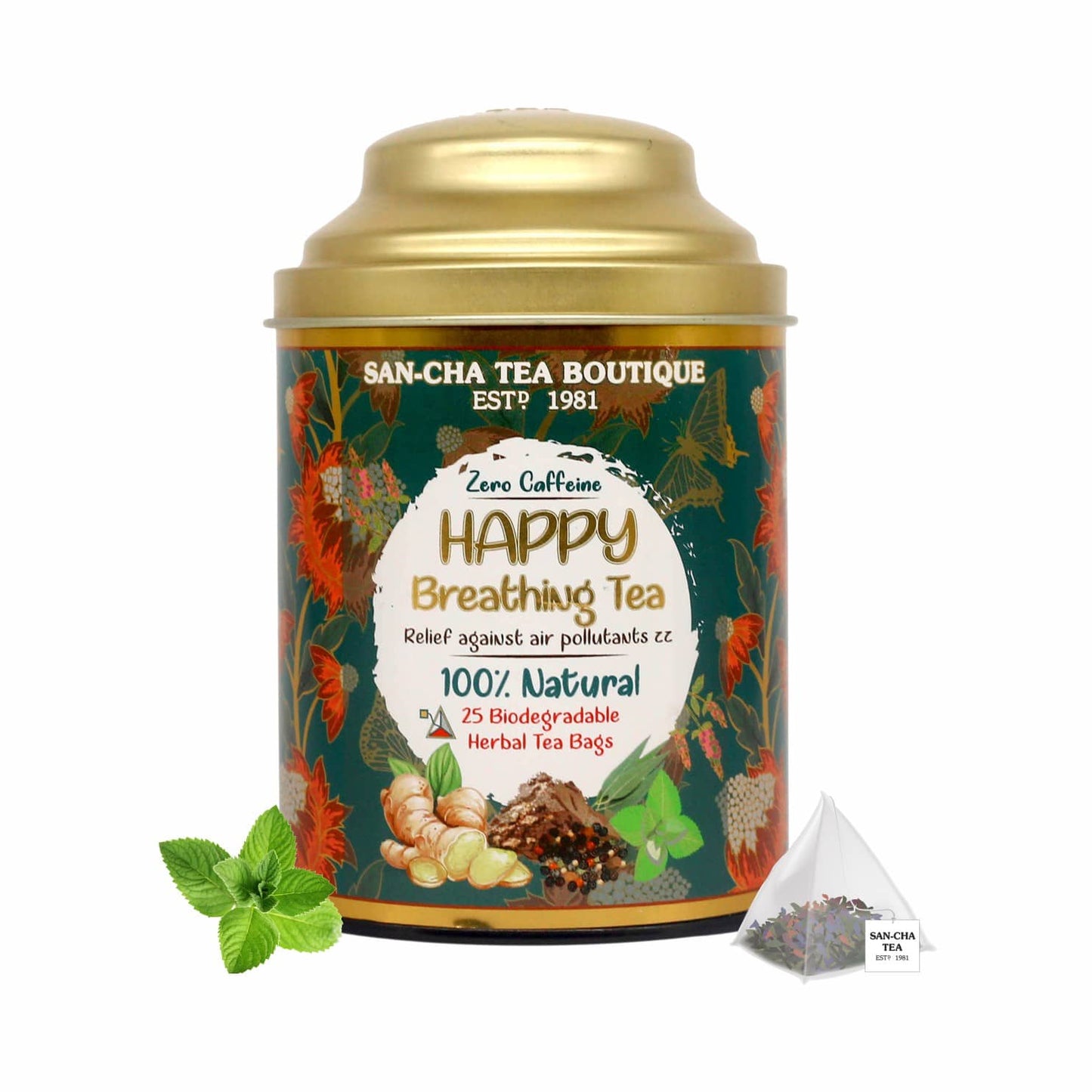 Happy Breathing Herbal Tea – شاي التنفس السليم