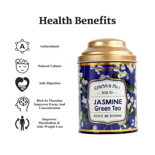 Jasmine Green Tea - شاي أخضر بالياسمين