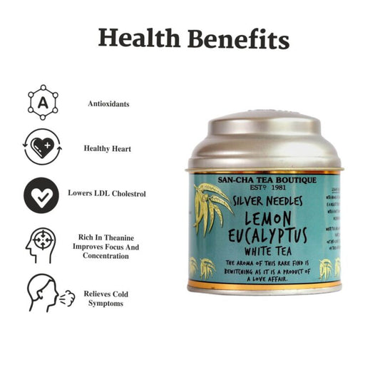 Lemon Eucalyptus White Tea – شاي أبيض بالكينا الليموني