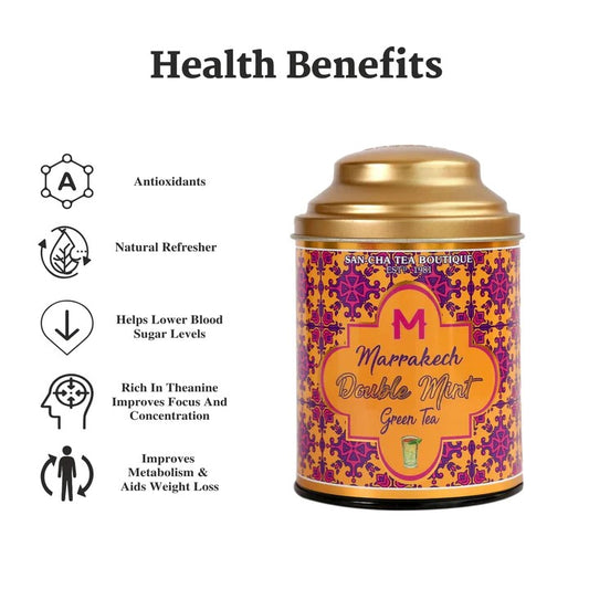 Marrakech Double Mint Green Tea – شاي مراكش الأخضر بالنعناع المزدوج