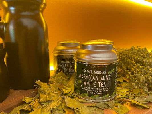 Moroccan Mint White Tea - شاي أبيض بالنعناع المغربي