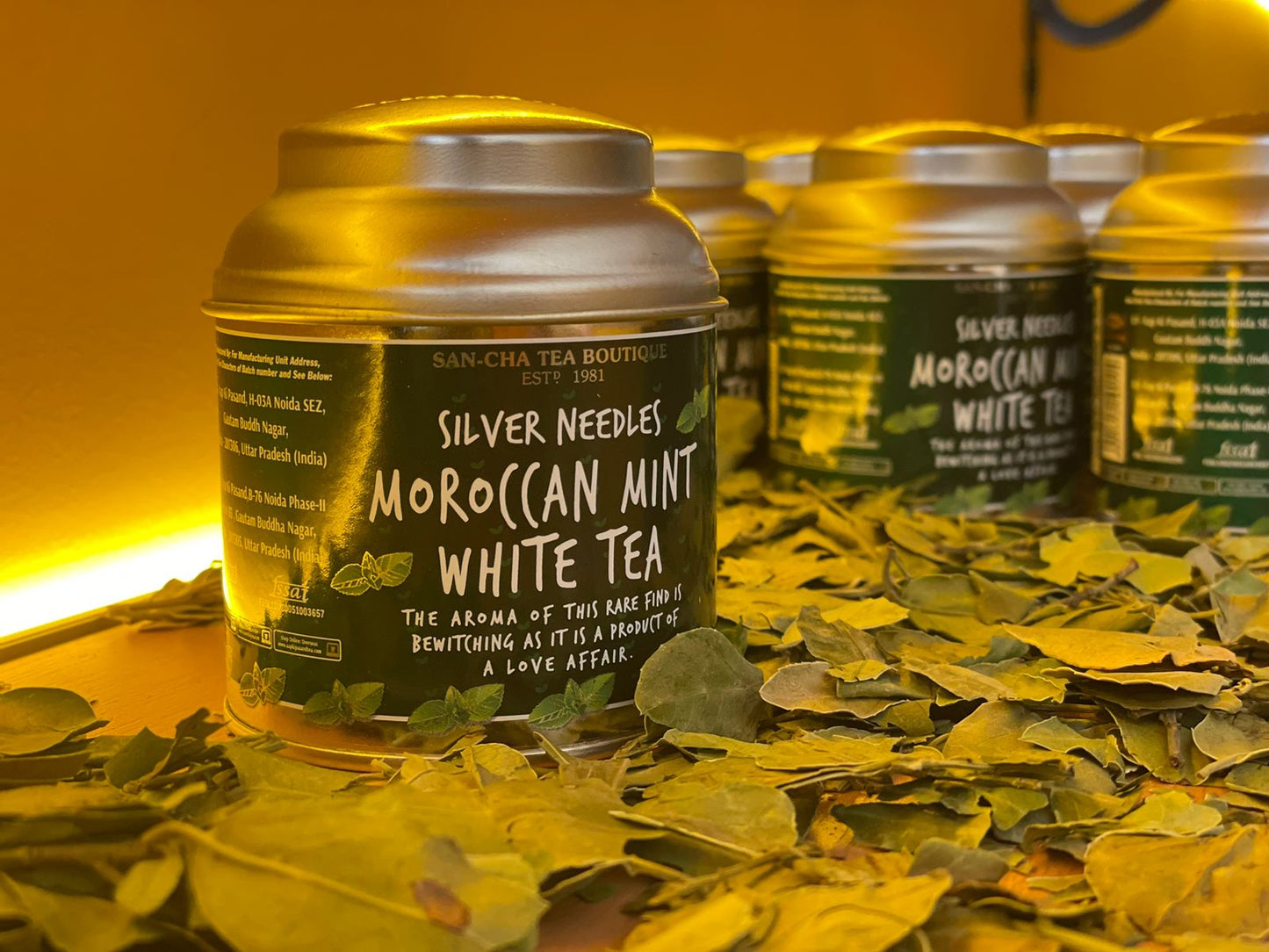 Moroccan Mint White Tea - شاي أبيض بالنعناع المغربي
