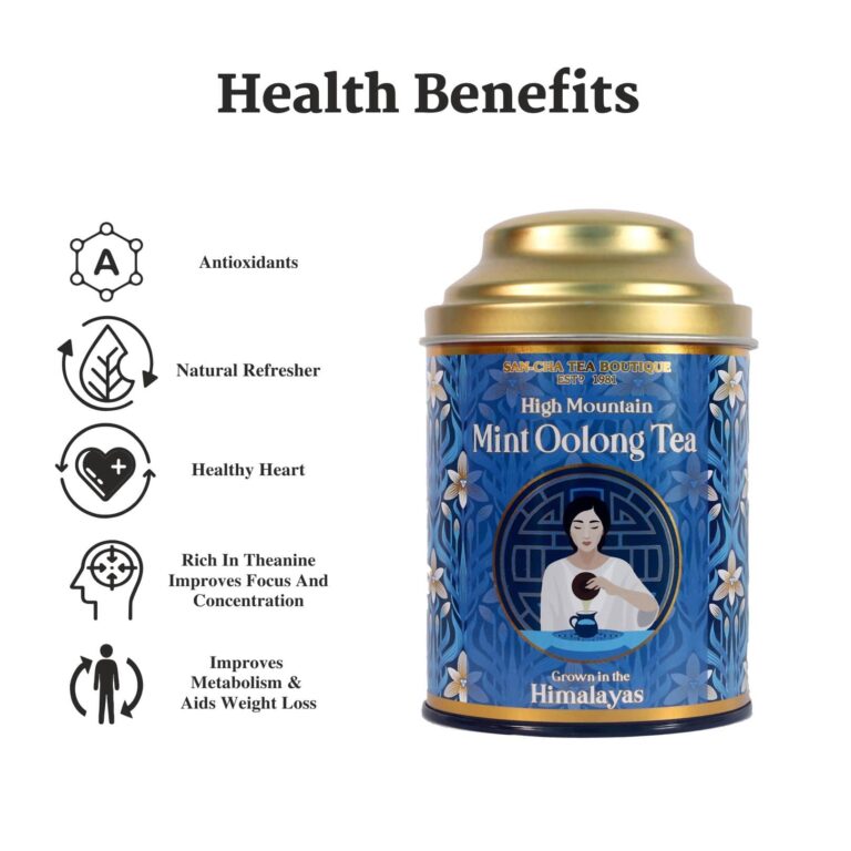 Mint Oolong Tea – شاي اوولونغ مع النعناع