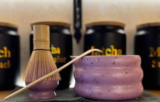 Matcha Preparation Set (4 pieces) – مجموعة تحضير الماتشا (4 قطع)