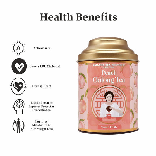 Peach Oolong Tea – شاي اوولونغ بالدراق