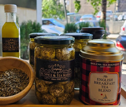 Rolled Labneh Balls with Thyme – لبنة مكبكبة مع الزعتر