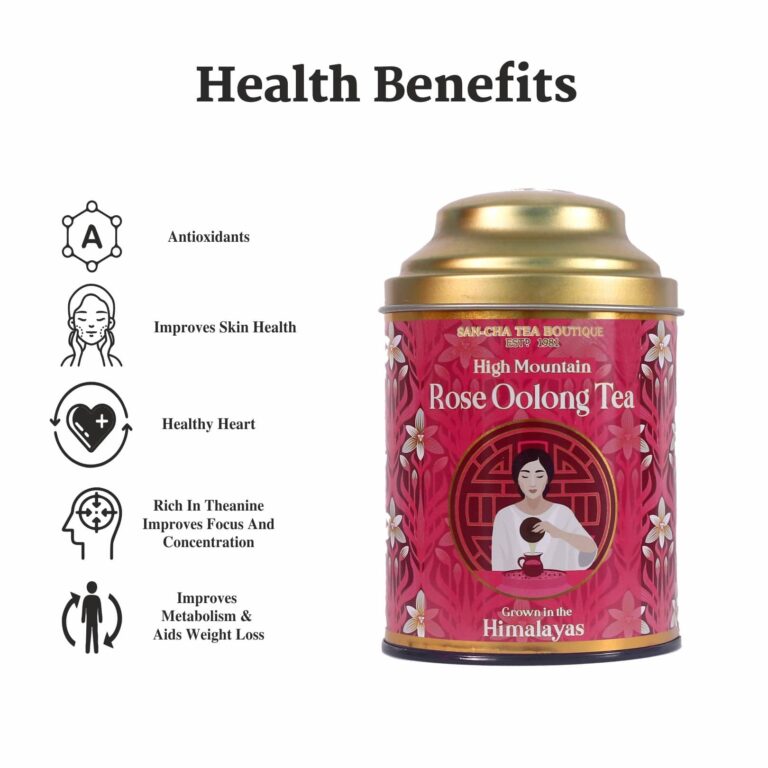 Rose Oolong Tea – شاي اوولونغ مع الورد الدمشقي