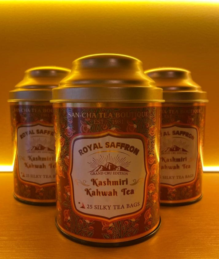 Royal Saffron Kashmiri Kahwah Green Tea – شاي أخضر كشميري بالزعفران الملكي