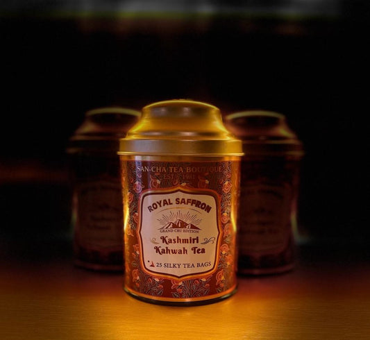 Royal Saffron Kashmiri Kahwah Green Tea – شاي أخضر كشميري بالزعفران الملكي
