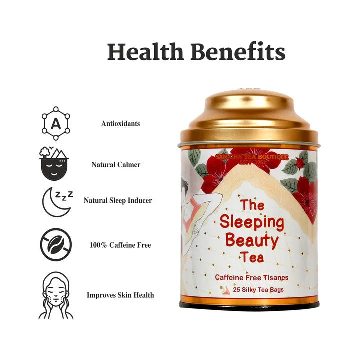 Sleeping Beauty Herbal Tea – شاي أعشاب النوم الهانئ