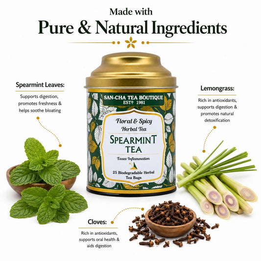 Spearmint Herbal Tea – شاي النعناع العشبي