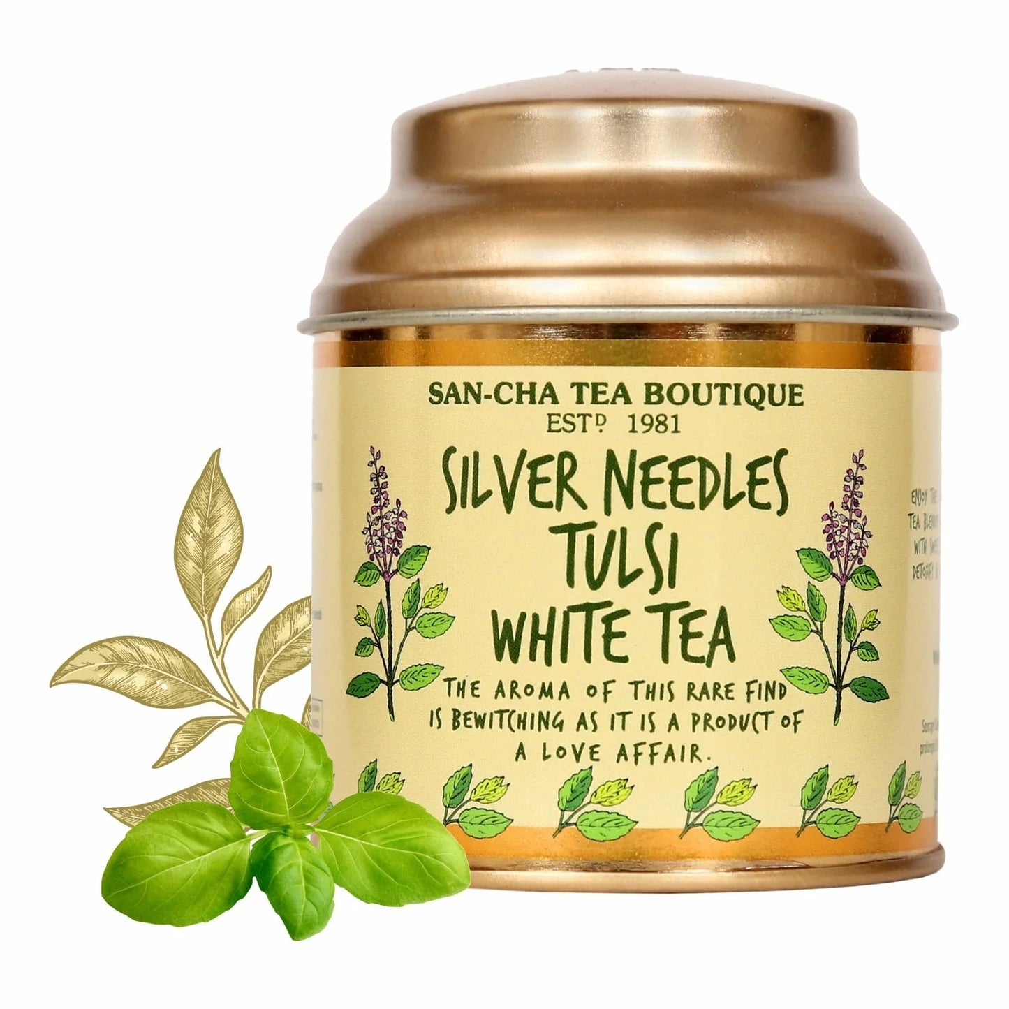 Tulsi White Tea – شاي أبيض بالحبق