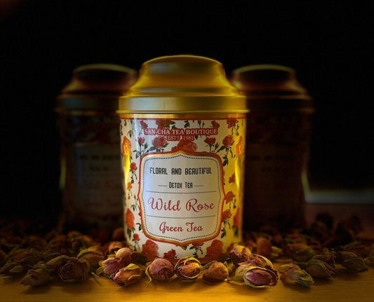 Wild Rose Green Tea – شاي أخضر مع الورد البري