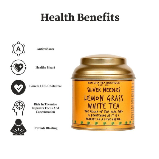 Lemon Grass White Tea – شاي أبيض مع عشبة الليمون