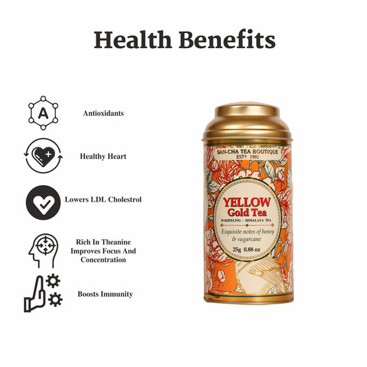 Yellow Gold White Tea – الشاي الأبيض الذهبي