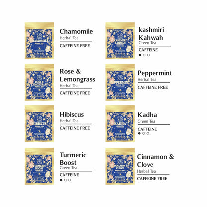 Botanical Collection Tea Sampler Box