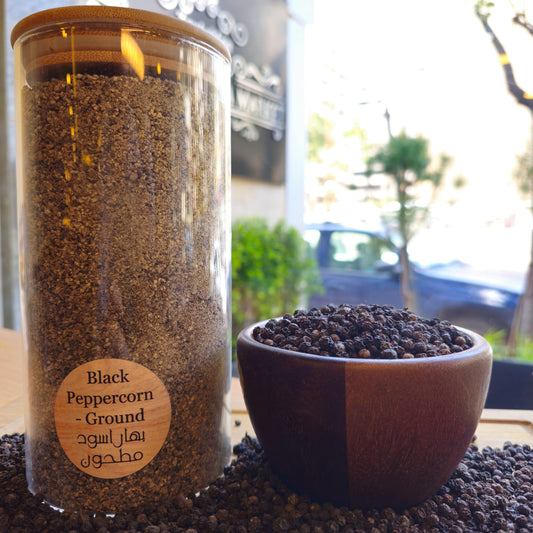 Black Peppercorn, Ground (Organic Product) – بهار أسود مطحون (منتج عضوي)