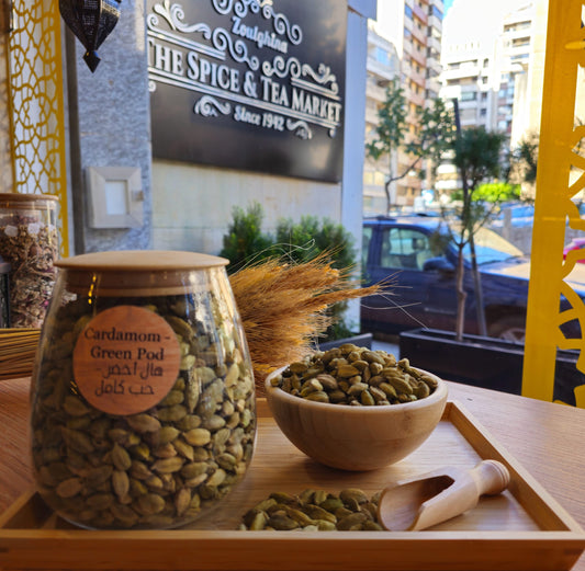Cardamom, Whole Green Pod – هال أخضر حبة كاملة