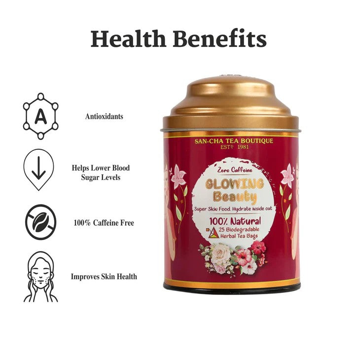 Glowing Beauty Herbal Tea – شاي أعشاب الجمال المشرق