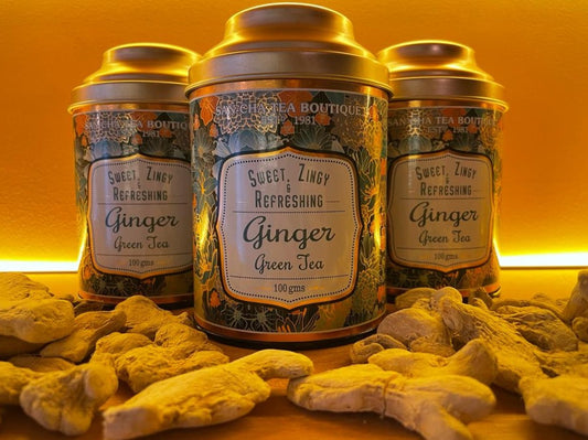 Ginger Green Tea  – شاي أخضر بالزنجبيل