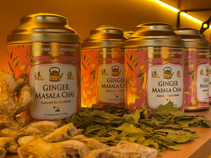 Ginger Masala Chai - شاي ماسالا بالزنجبيل