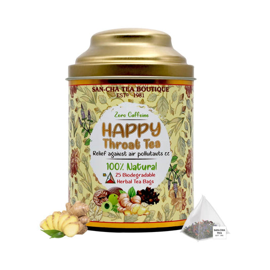 Happy Throat Herbal Tea – شاي بلسم الأوتار العشبي