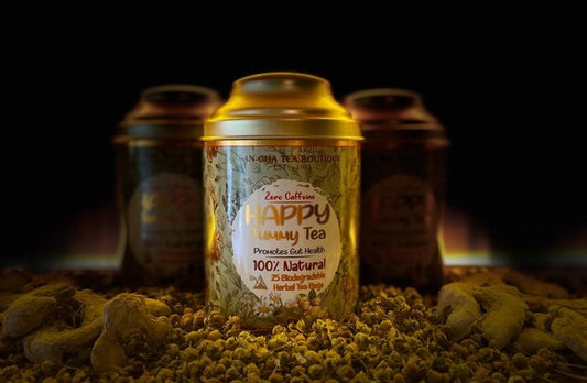 Happy Tummy Herbal Tea – شاي أعشاب مساعد الهضم