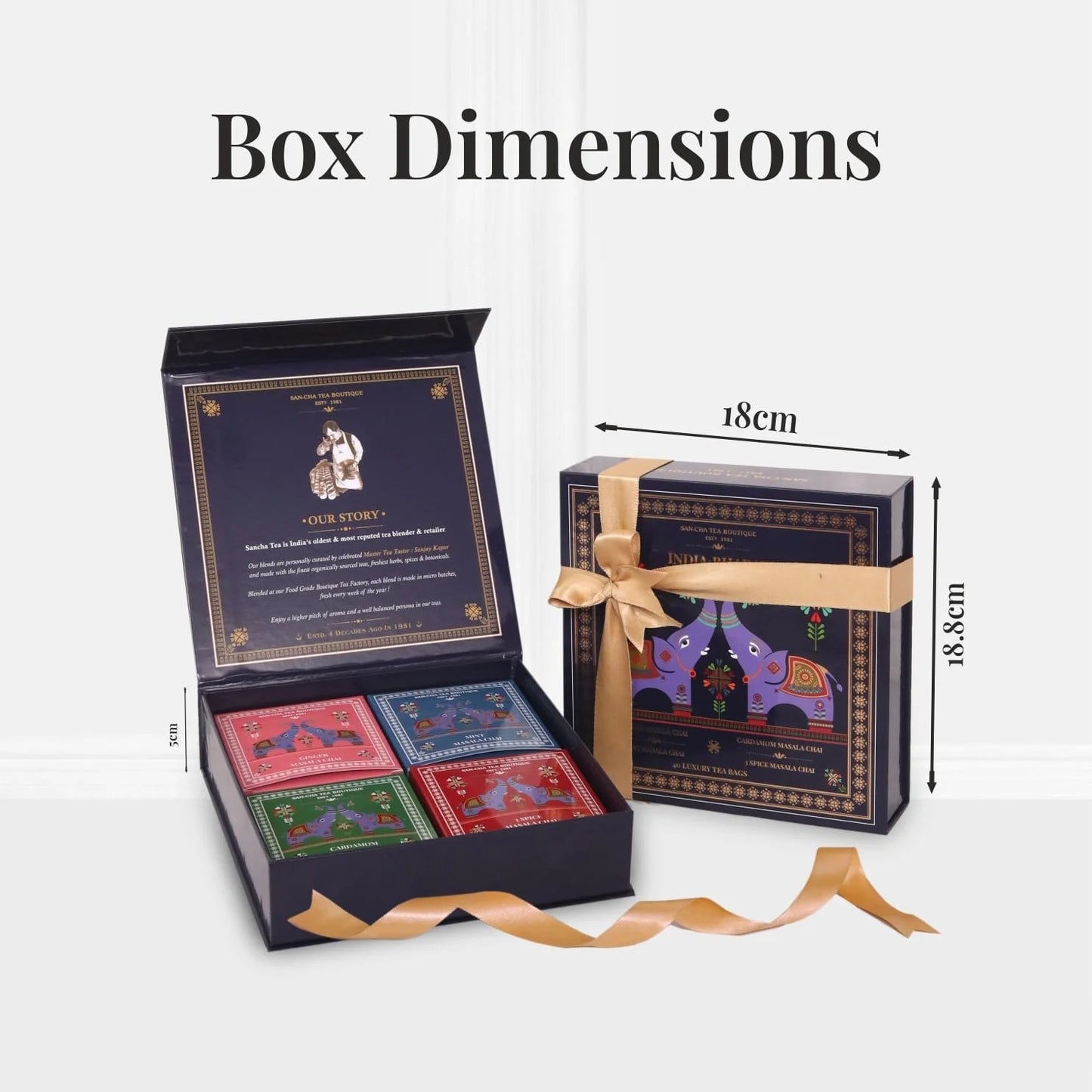 India Bharat Chai Collection Tea Gift Box