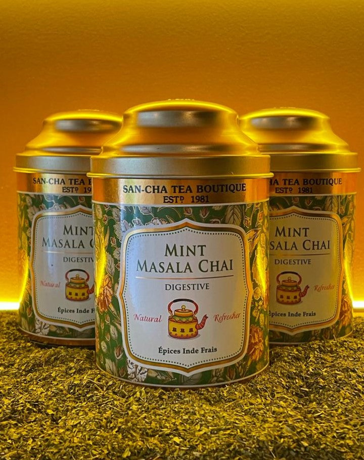 Mint Masala Chai – شاي ماسالا بالنعناع