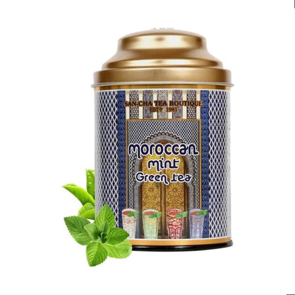 Moroccan Mint Green Tea – شاي أخضر مع النعناع المغربي