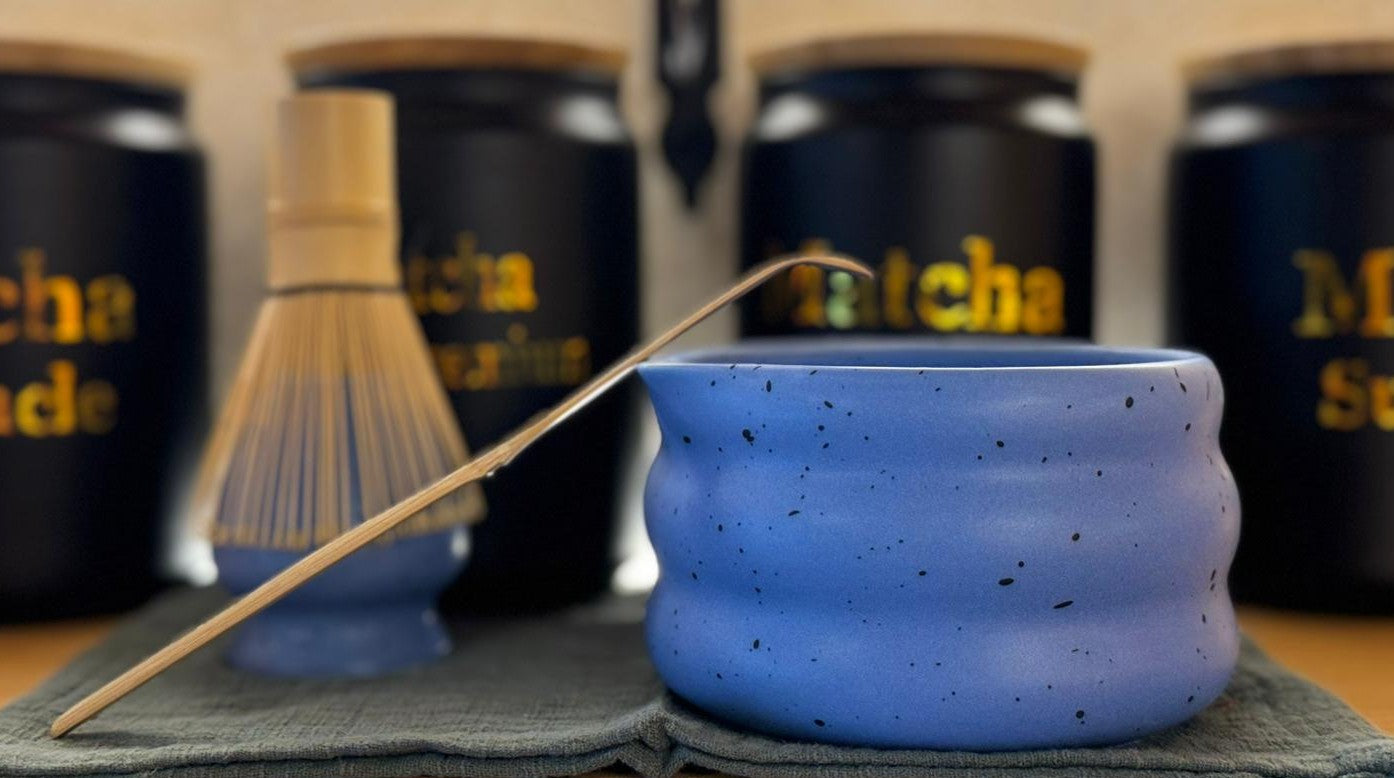 Matcha Preparation Set (4 pieces) – مجموعة تحضير الماتشا (4 قطع)