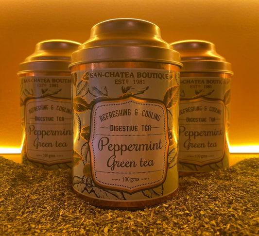 Peppermint Green Tea – شاي أخضر بالنعناع