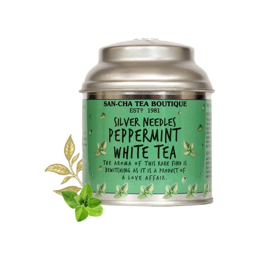 Peppermint White Tea – شاي أبيض مع النعناع