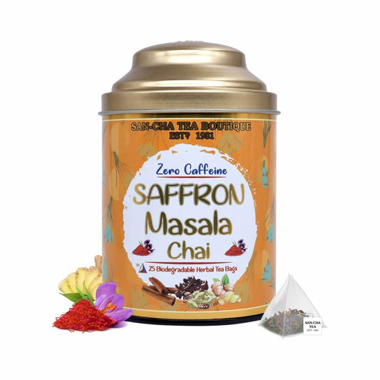 Saffron Masala Chai – شاي الزعفران و البهارات العشبي