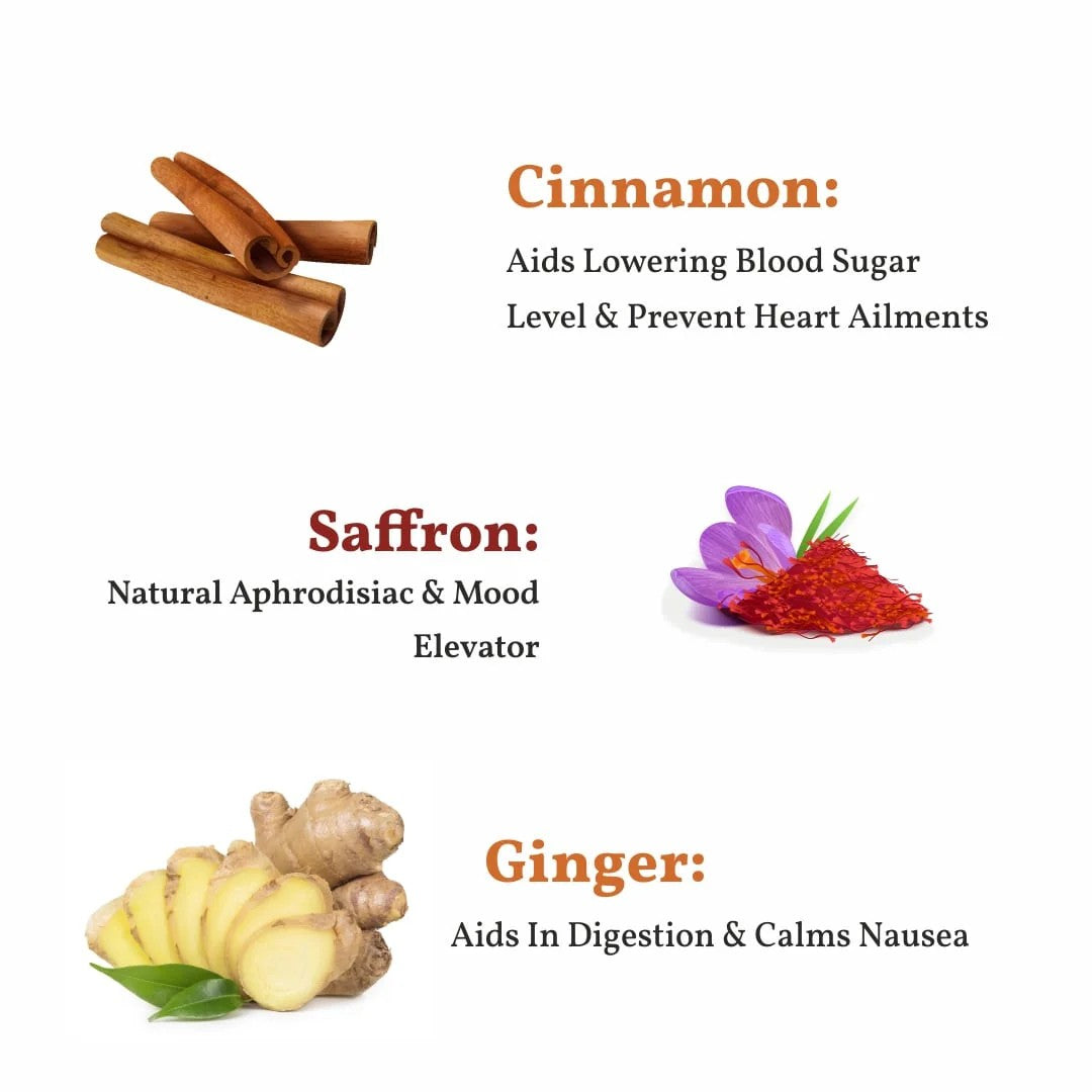 Saffron Masala Chai – شاي الزعفران و البهارات العشبي
