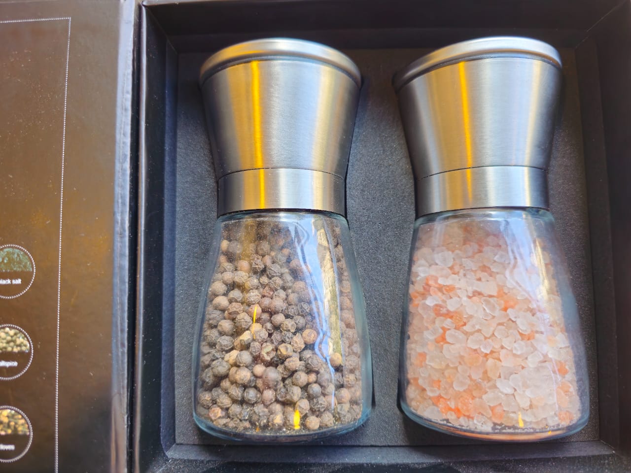 Salt and Pepper Grinder Set – مطحنة ملح و بهار