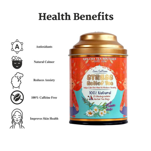 Stress Relief Herbal Tea – شاي الأعشاب لتخفيف التوتر