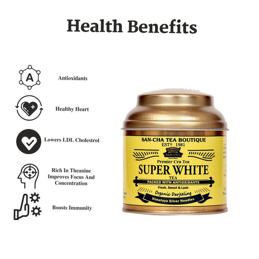 Darjeeling White Tea (Super White Tea) – شاي دارجيلينغ أبيض
