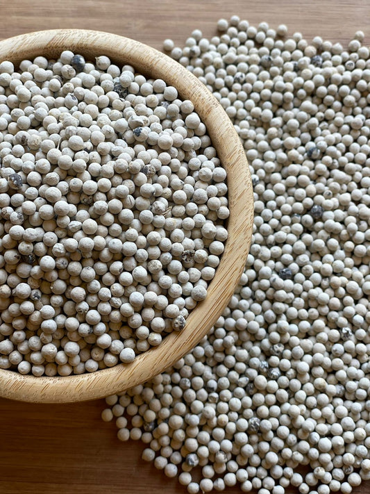 White Peppercorn, Ground – بهار أبيض مطحون