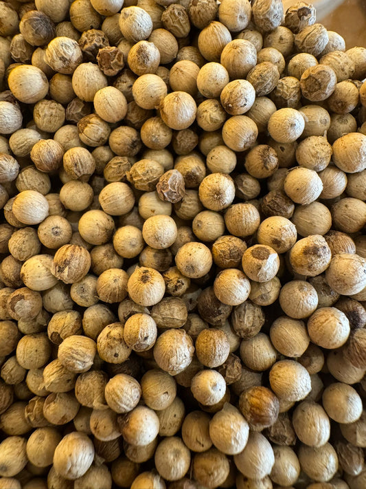 White Peppercorn, Ground (Organic Product) – بهار أبيض مطحون (منتج عضوي)