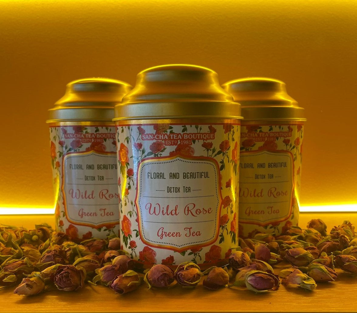 Wild Rose Green Tea – شاي أخضر مع الورد البري